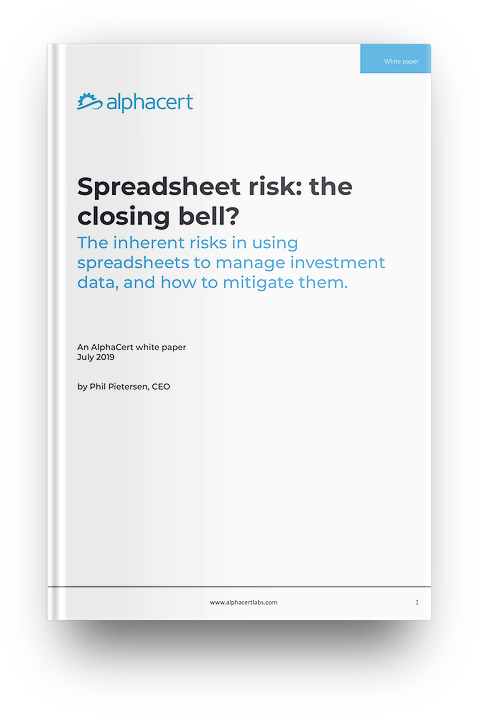 Spreadsheet risks 